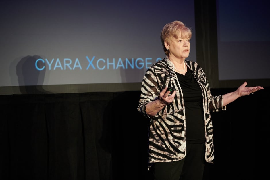Beverly McIntosh presents at Cyara Xchange 2018